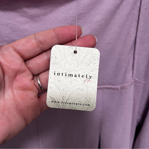 NWT Free People Lotta Love Romper Jumpsuit in Lavender Size Small - Picture 10 of 16